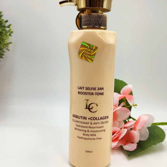 Skincare Lait Selfie 24h Booster Arbutin Collagen Body Milk 50ml